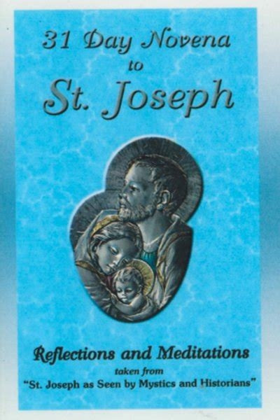 31 DAY NOVENA TO ST. JOSEPH -Reflections and Meditations
