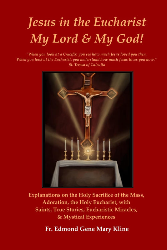 Jesus in the Eucharist My Lord & My God!: Explanations on the Holy Sacrifice of the Mass, Adoration, the Holy Eucharist, with Saints, True Stories, Eucharistic Miracles, & Mystical Experiences - Fr. Edmond Kline