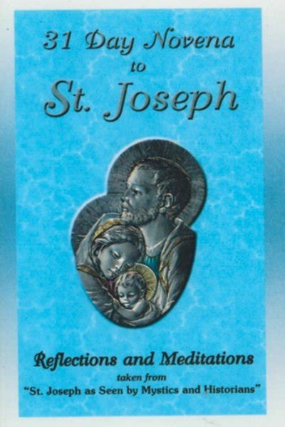 31 DAY NOVENA TO ST.  JOSEPH -Reflections and Meditations
