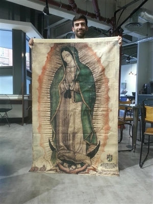 FREE U.S.S SHIPPING.!    STUNNING, BEAUTIFUL OUR LADY OF GUADALUPE TILMA