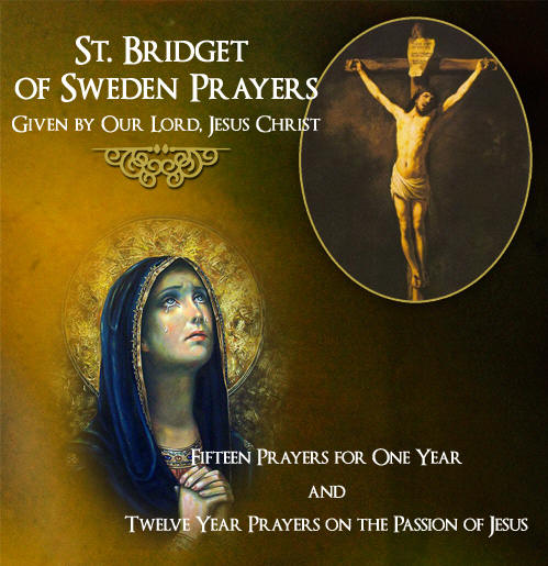 St. Bridget of Sweden Prayers -  CD  (Given by Our Lord Jesus Christ)
